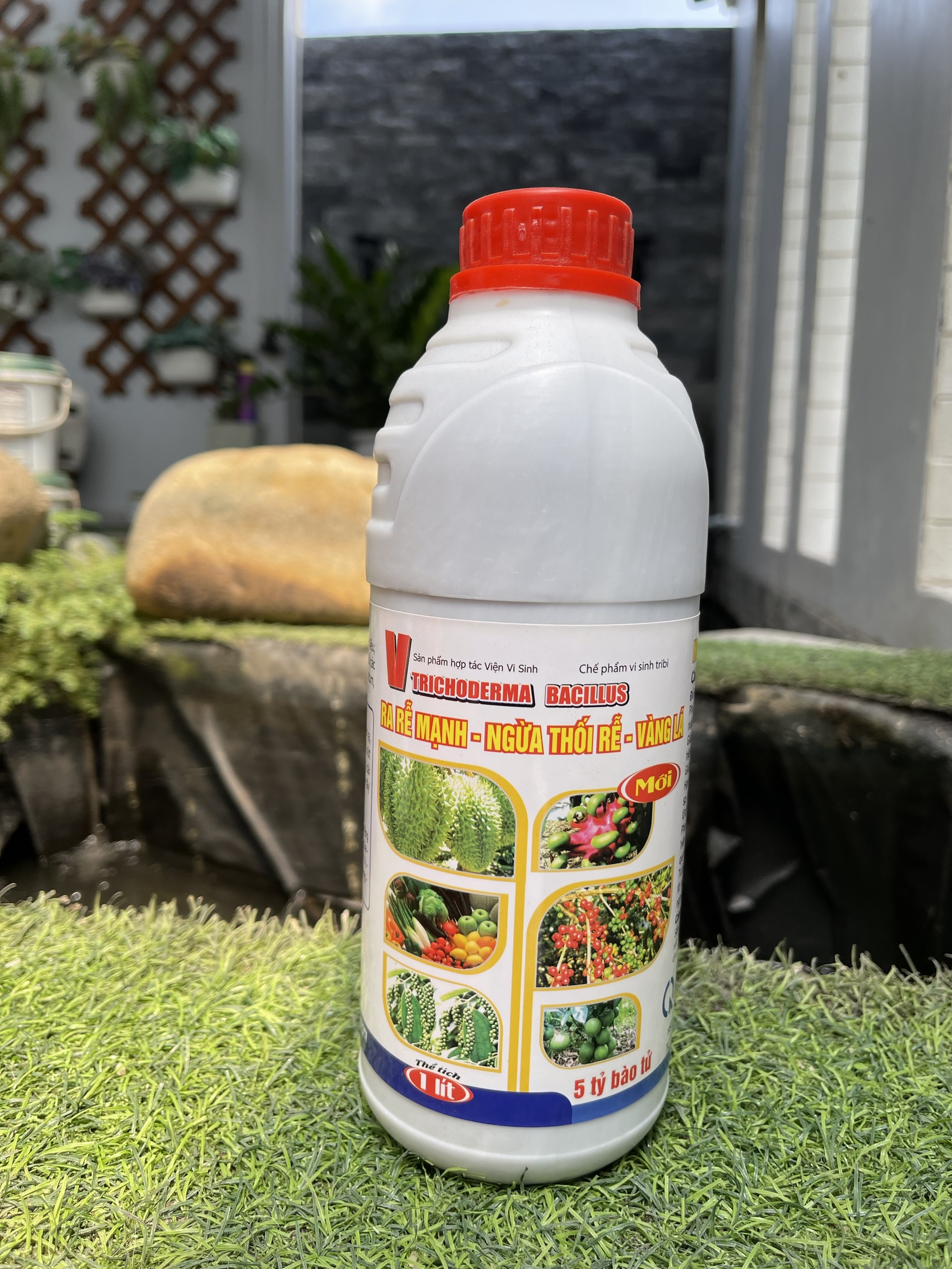 NẤM ĐỐI KHÁNG TRICHODERMA BACILLUS dạng nước chai 1000ml