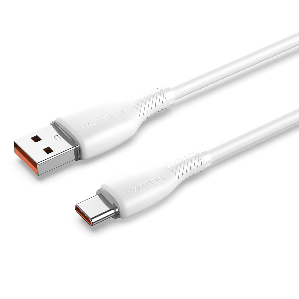 Vention Cáp Sạc USB-A to USB-C 6A 100W - Truyền Dữ Liệu 480Mbps - Dây Cáp Bện Vải Bền Bỉ - Vỏ Nhôm C