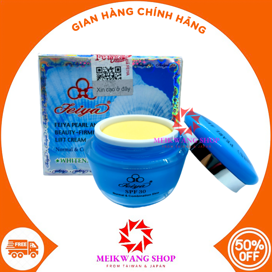 KEM FEIYA NGỌC TRAI ĐÀI LOAN ( GIẢM THÂM NÁM TÀN NHANG ĐỐM NÂU CHÁY NẮNG ) 50G