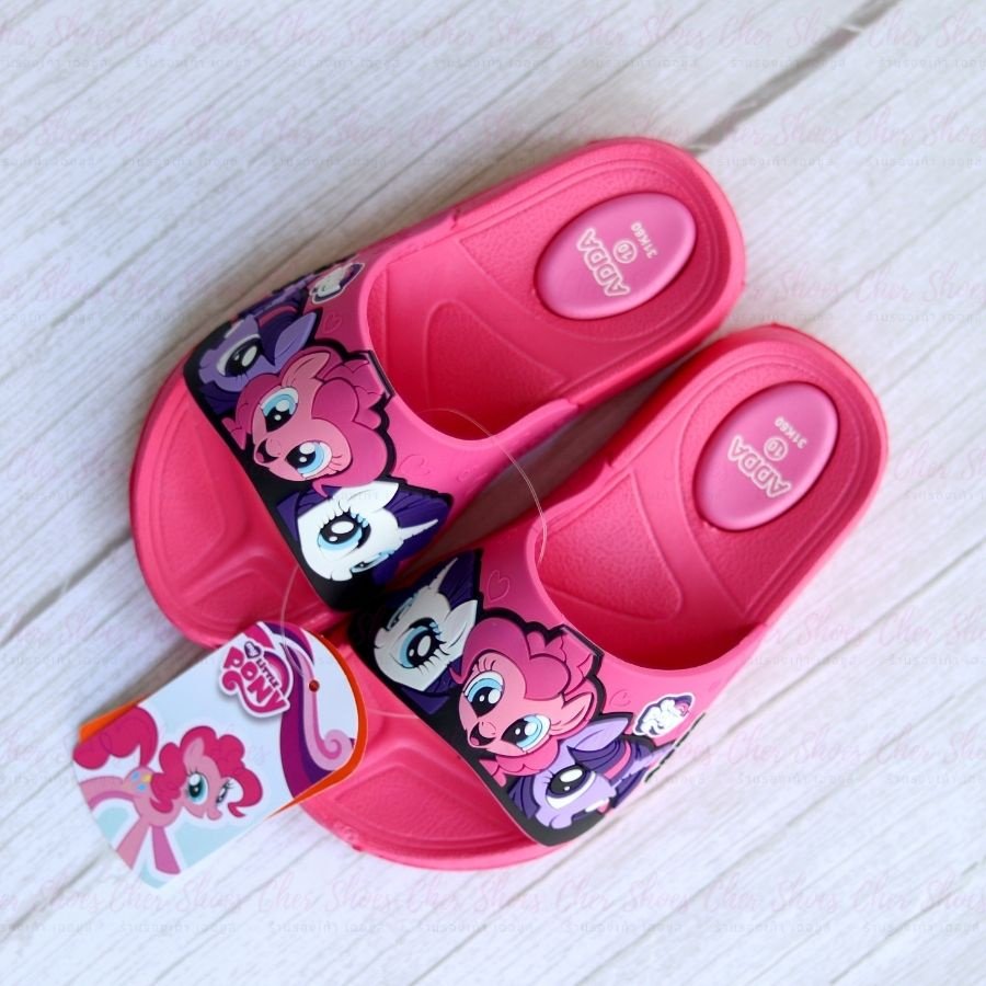 Dép Thái Lan Bé Gái ADDA 31K60 Ngựa Pony Nhập Khẩu Chính Hãng