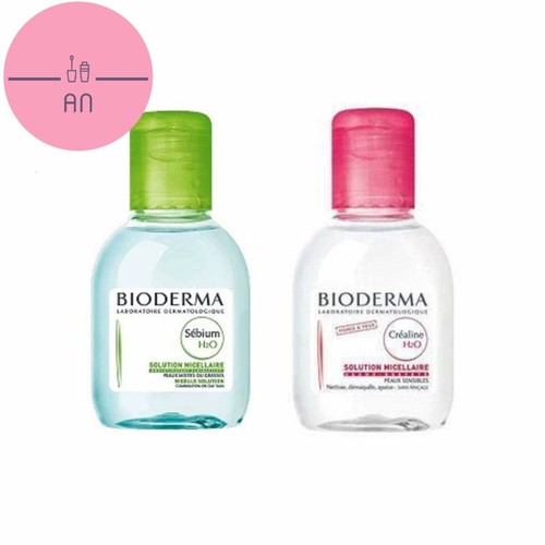 Tẩy Trang Bioderma Sébium H20 chai 100ml màu xanh cho da dầu