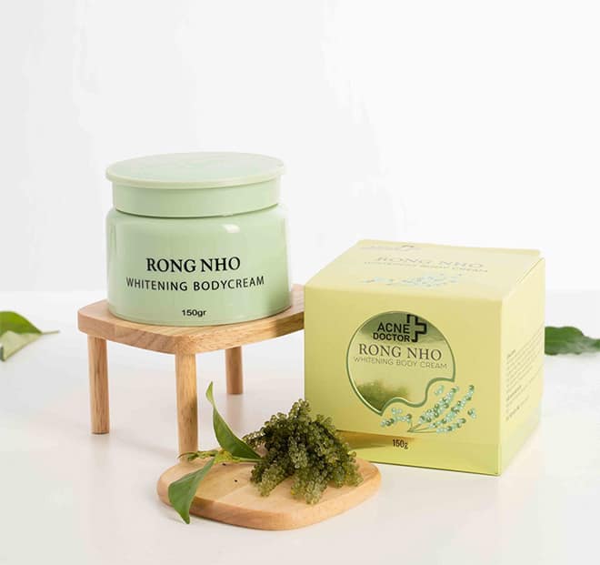 [HCM]Kem trắng da body rong nho Acne Doctor 150g - Tặng 1 serum kích trắng
