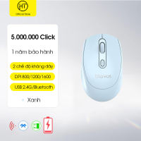 Chuột không dây Bluetooth tự sạc pin TORRAS M100 wireless 2.4Ghz chống ồn siêu nhạy dùng cho laptop MCBook PC Tablet IPAD