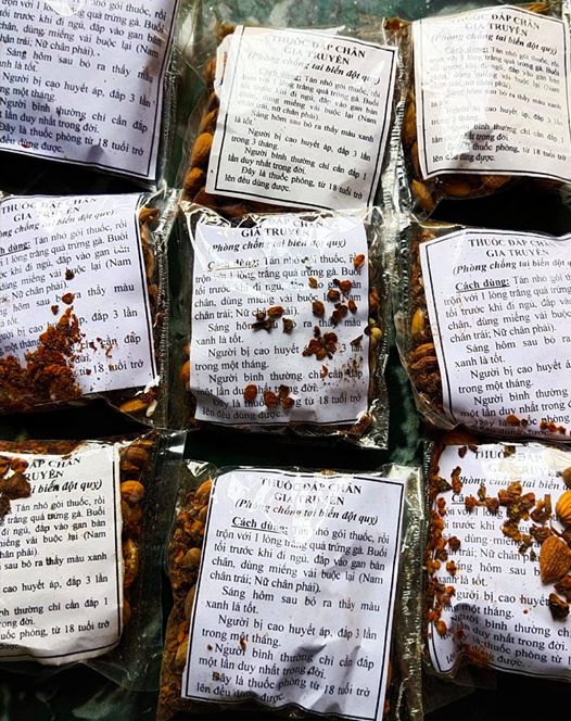 Bột Bọc Chân Phòng Chống Cao Huyết Áp Và Đột Quỵ