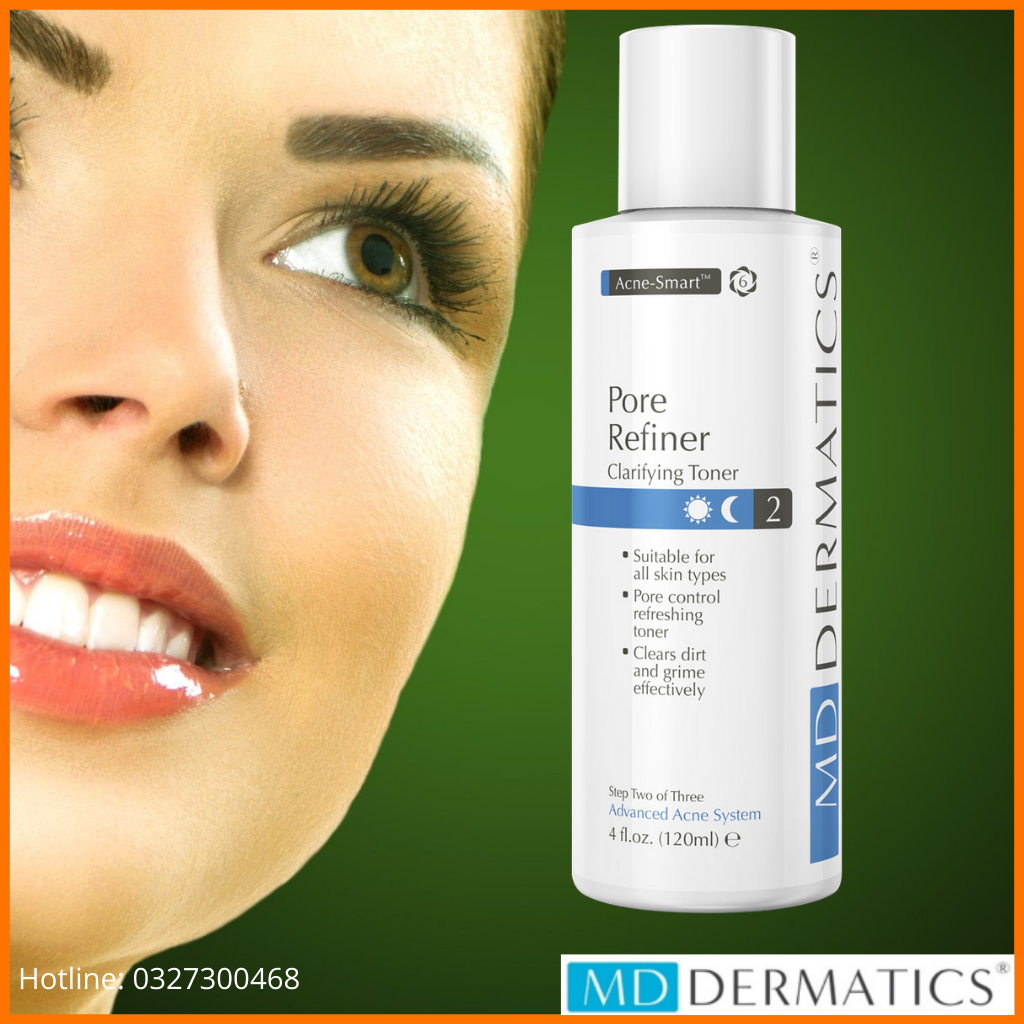 [Hcm]Mụn Chai Số 2: Nước Cân Bằng Pore Refiner. Hạn Sử Dụng Date Mới Nhất Đến 2023. Chính Hãng Md Dermatics