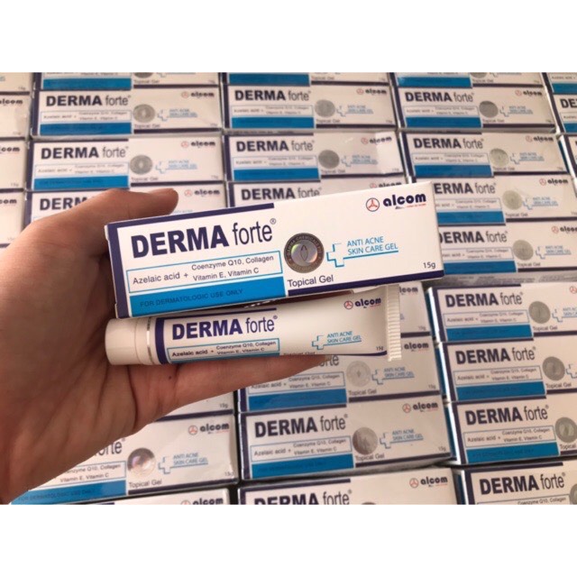 Kem Mụn Derma Forte Gel 15G Chất Lượng Đảm Bảo An Toàn Đến Sức Khỏe Người Sử Dụng Cam Kết Hàng Đúng Mô Tả