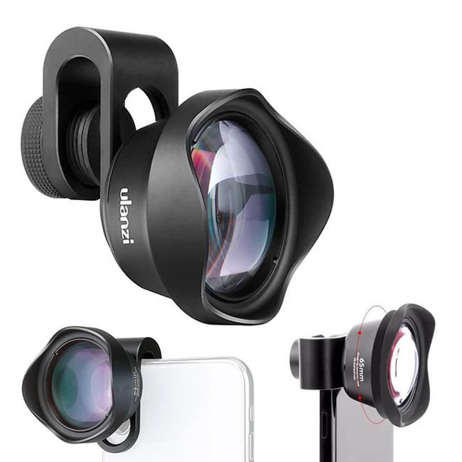 Lens tele 2X cho điện thoại Ulanzi 65mm 4K HD - Ống kính chụp ảnh chân dung hỗ trợ xóa phông cực nét