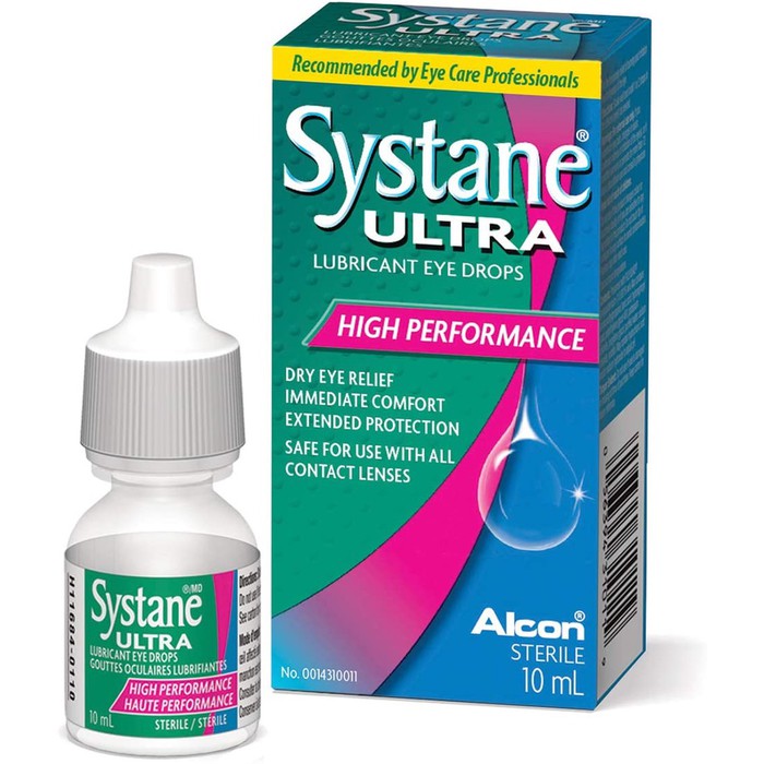 Nước nhỏ mắt giữ ẩm Systane Ultra-lubricant Eye Drops Alcon 10ml