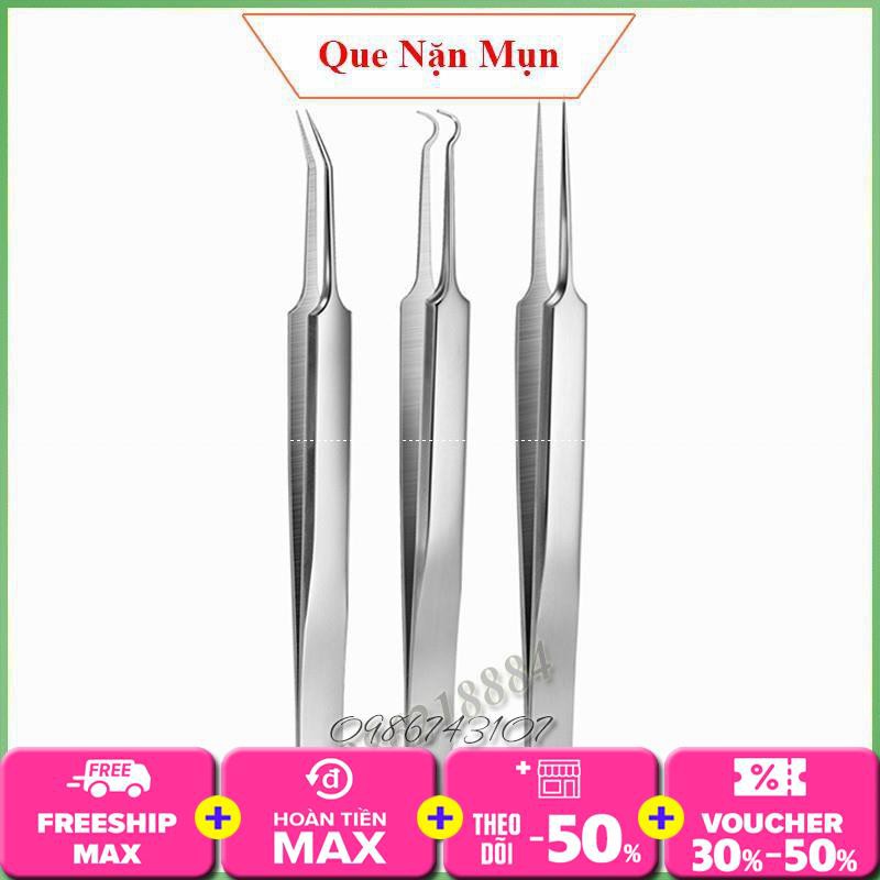 Nhíp gắp mụn 3 kiểu