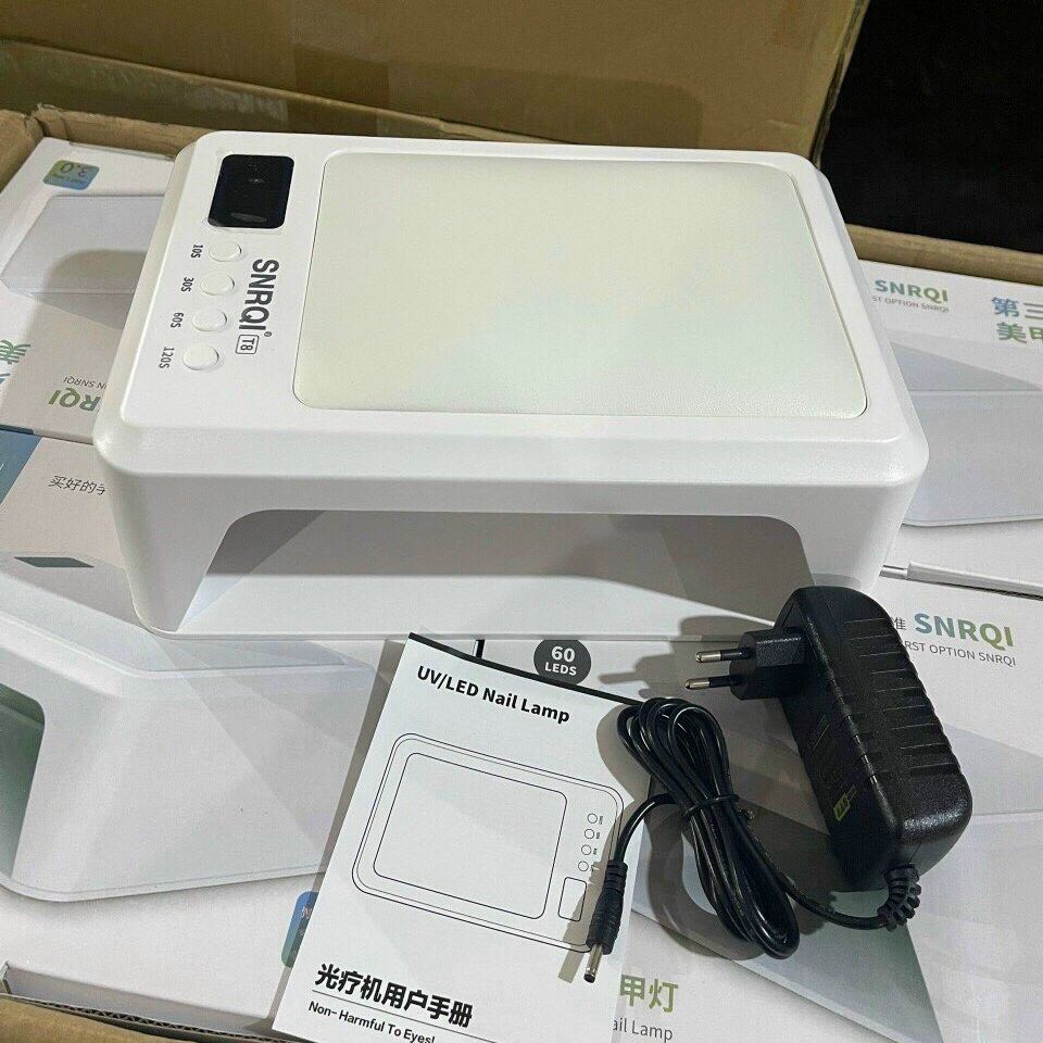 Máy hơ gel SNRQI T8 72W - Thiết bị làm nail chuyên nghiệp với 60 bóng LED