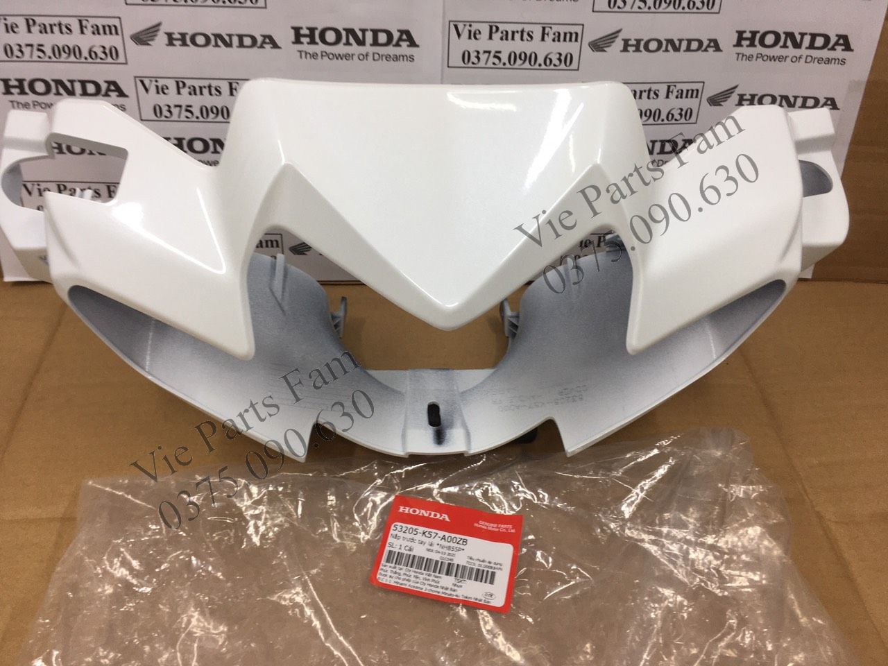 Đầu đèn/ ốp đầu trước tay lái ĐĨA Honda Blade 110 (Wave Blade) KHÔNG CÓ DÂY E hàng theo xe chính hiệu Honda Motor