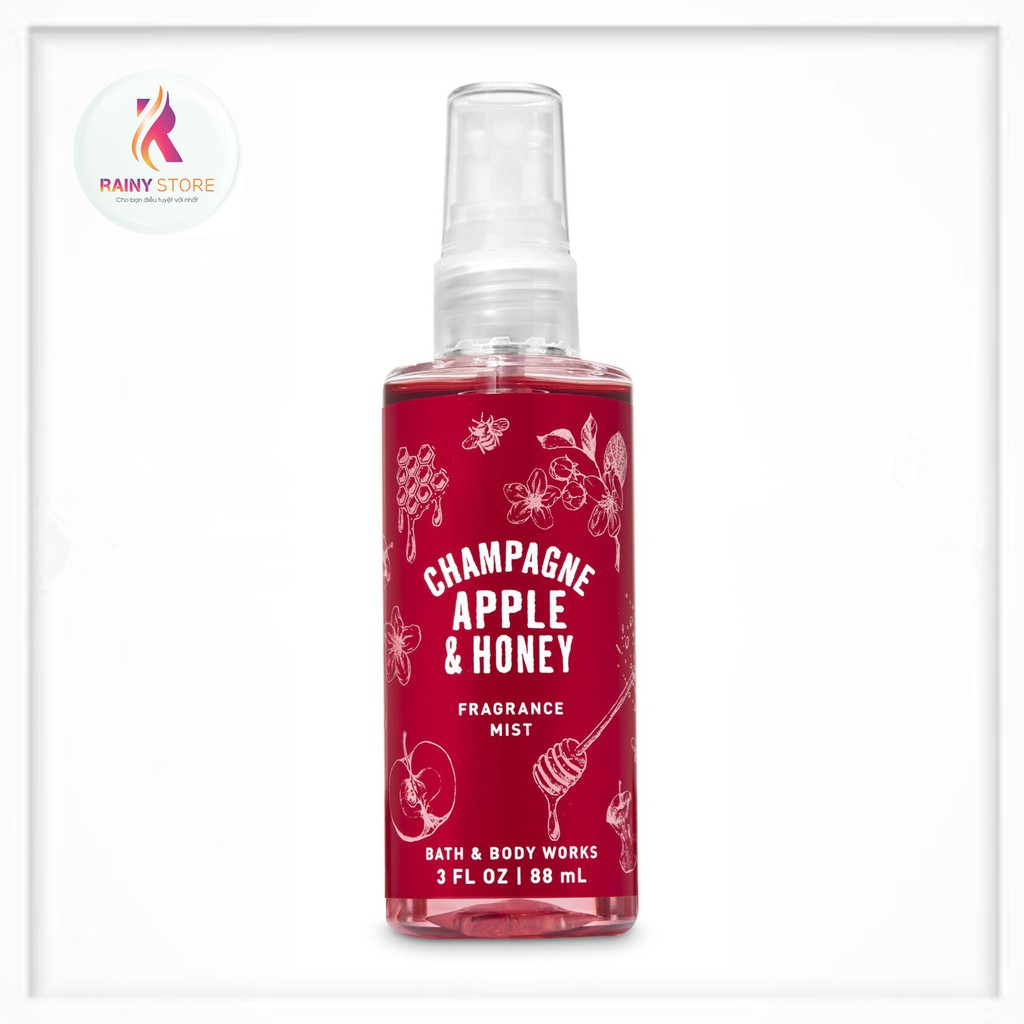 Xịt Thơm Toàn Thân Mini Bath & Body Works Champagne Apple & Honey 88Ml Cam Kết Hàng Đúng Mô Tả Chất Lượng Đảm Bảo An Toàn Đến Sức Khỏe Người Sử Dụng Đa Dạng Mẫu Mã