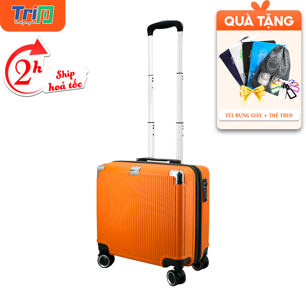 [ TẶNG TÚI ĐỰNG GIÀY + THẺ TAG ] - Vali du lịch cao cấp TRIP Lux88 size 18inch xách tay lên máy bay 