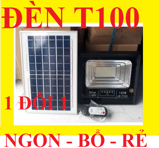 (HCM) ĐÈN PHA JINDIAN CÔNG SUẤT 100W JD-T100 CÓ ĐÈN BÁO DUNG LƯỢNG PIN - PHÂN PHỐI ĐÈN NĂNG LƯỢNG