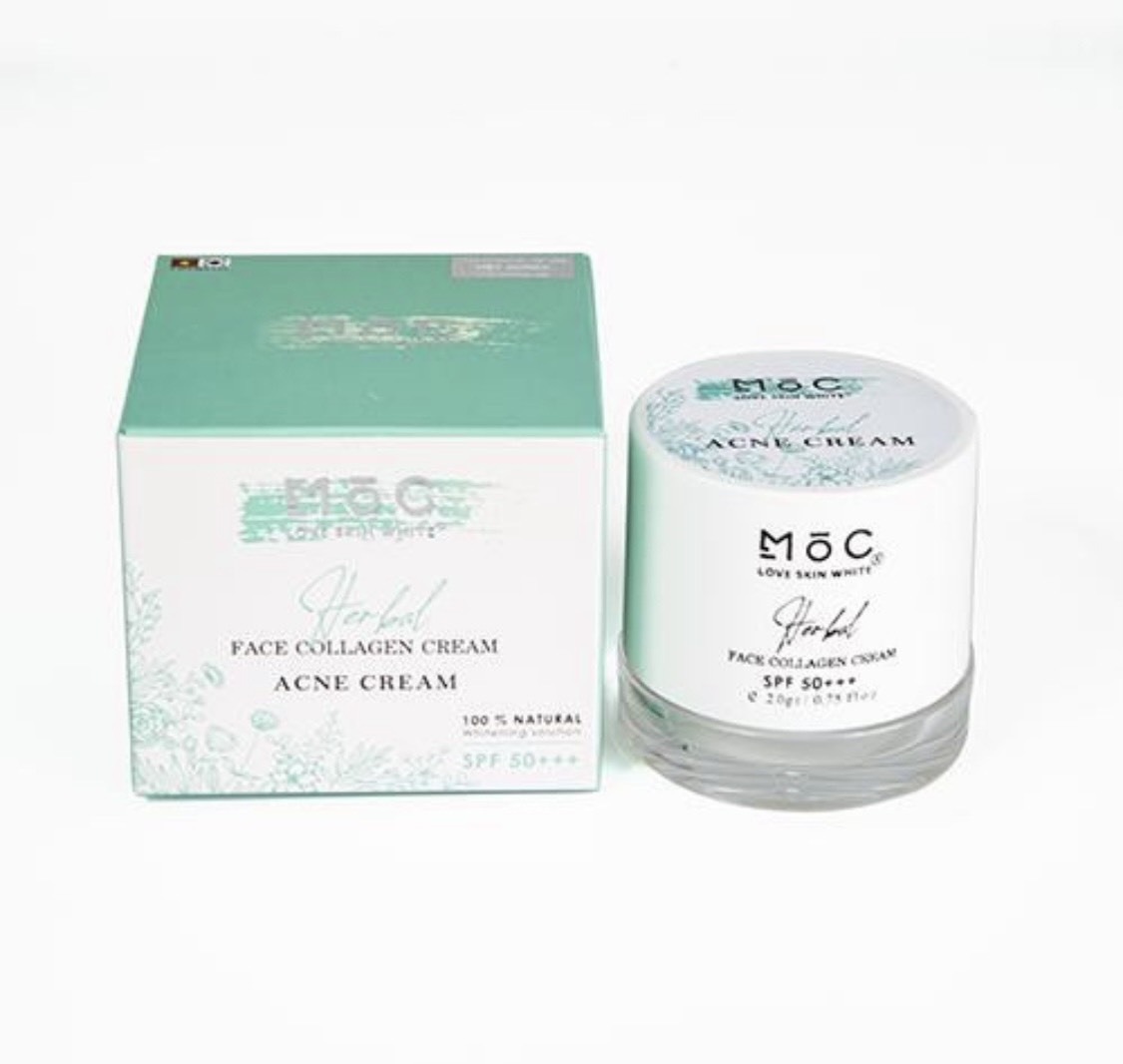 [Hcm]Kem Ngừa Mụn Thâm Collagen Love Skin White Mộc 20G