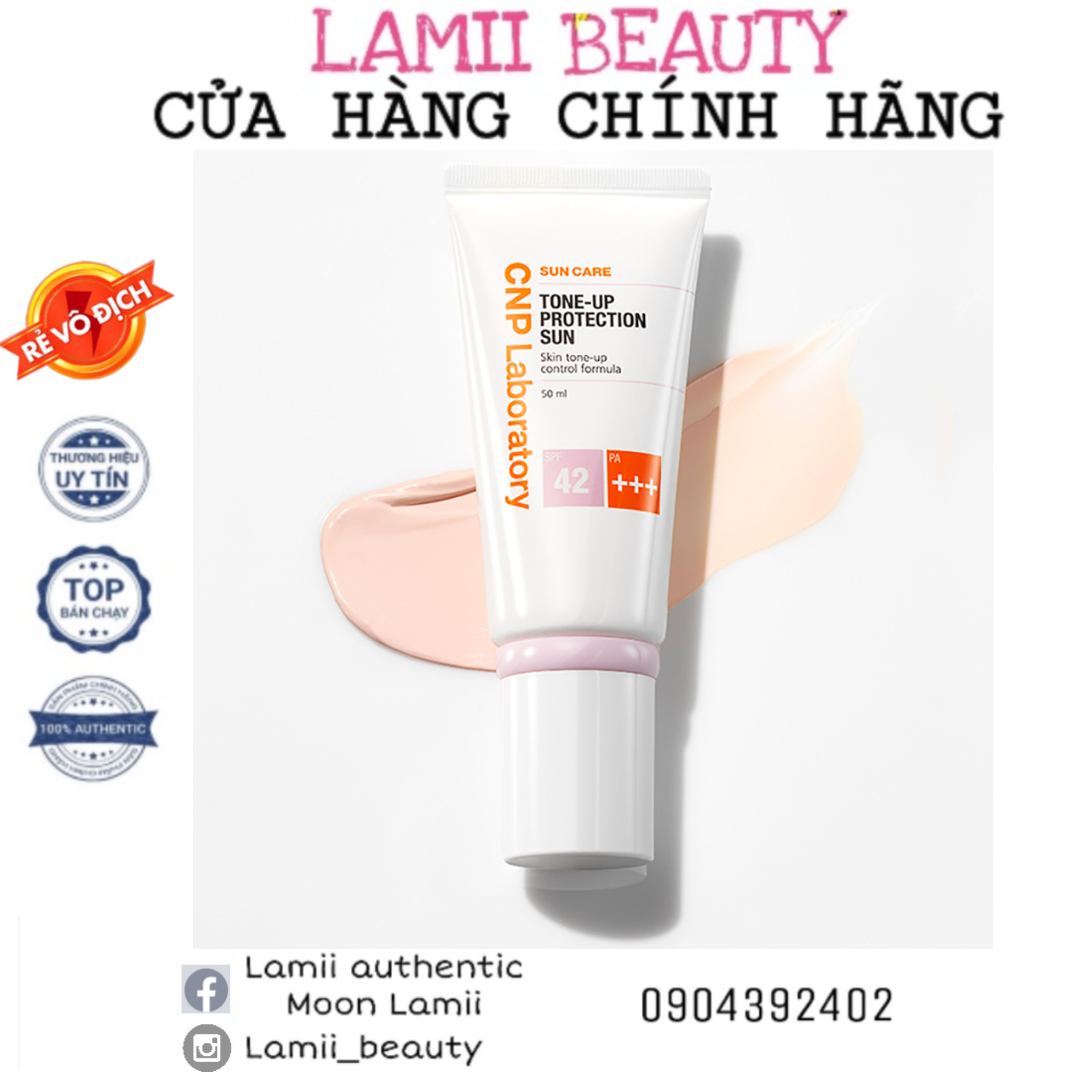 [HCM]Kem chống nắng CNP Laboratory Tone Up Protection Sun SPF42 PA+++ 50ml