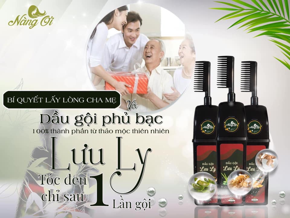 DẦU GỘI PHỦ BẠC LƯU LY