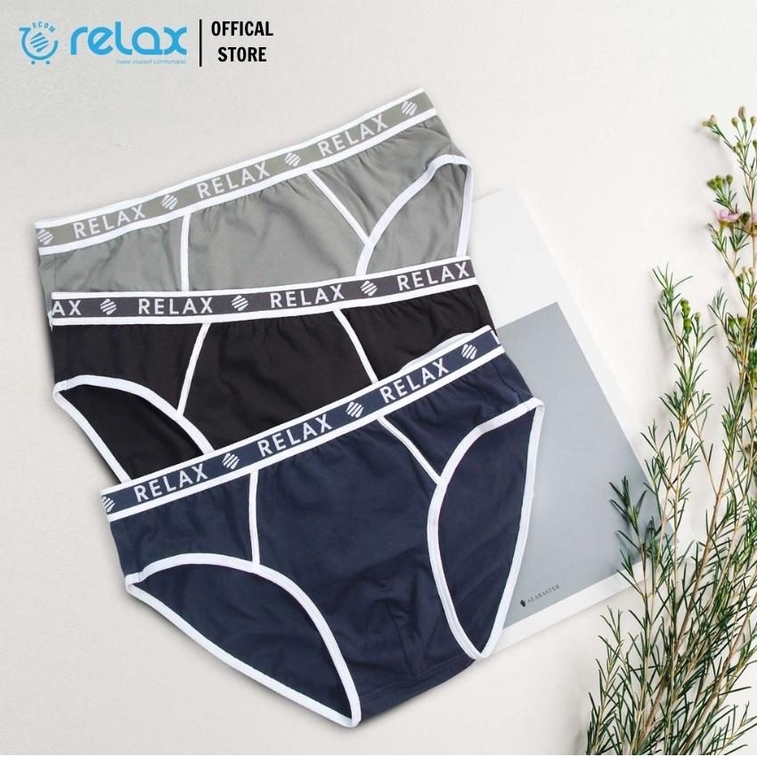 [FREESHIP] quần lót nam relax cotton cao cấp chính hãng quần sịp relax underwear rltk24