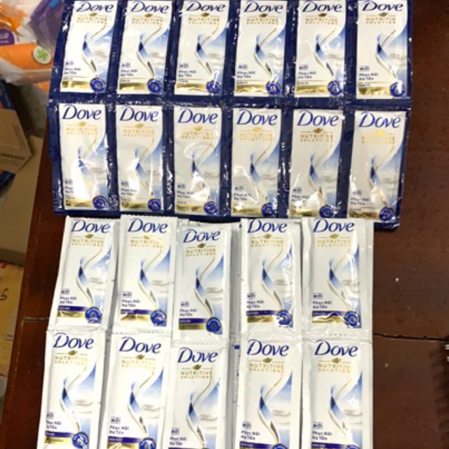 Dây 12 gói dầu gội Dove 6g phục hồi hư tổn cam kết hàng đúng mô tả chất lượng đảm bảo an toàn đến sức khỏe người sử dụng đa dạng mẫu mã màu sắc kích cỡ