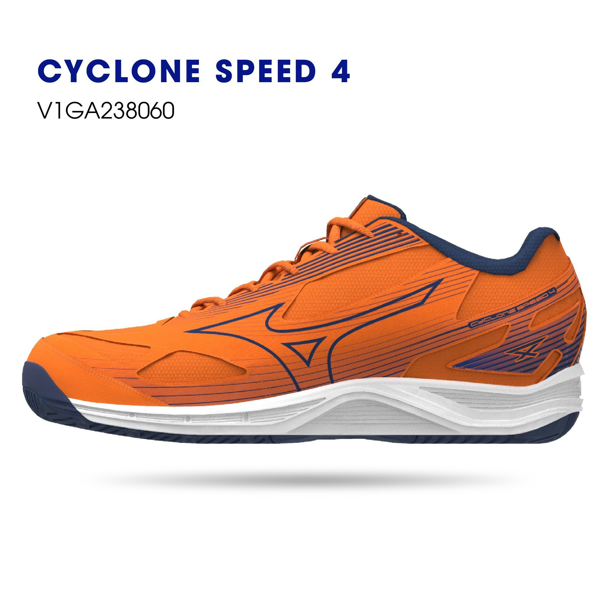 Giày cầu lông bóng chuyền mizuno CYCLONE SPEED 4 mẫu mới cho cả nam và nữ nhiều màu