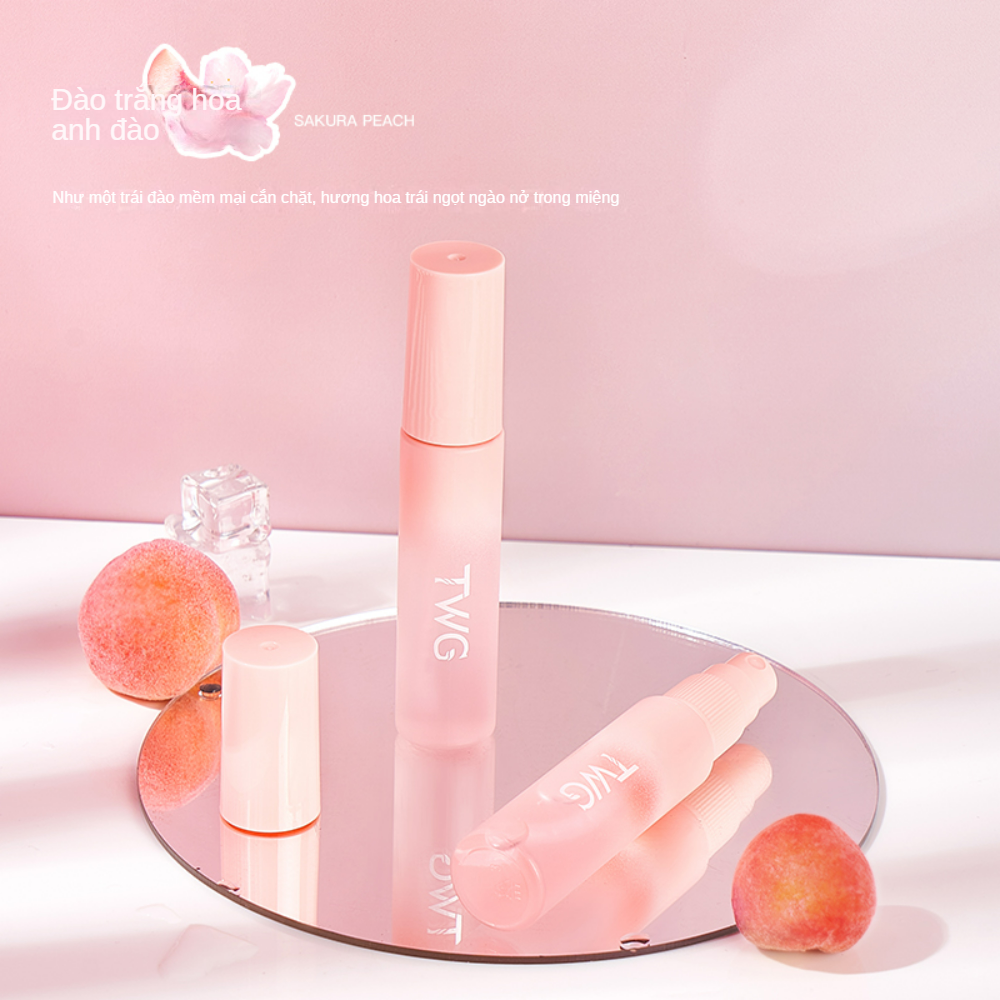 Xịt thơm miệng TWG đích thực Chai xịt làm thơm miệng bạc hà đào cầm tay giúp giảm hôi miệng Ngăn ngừ