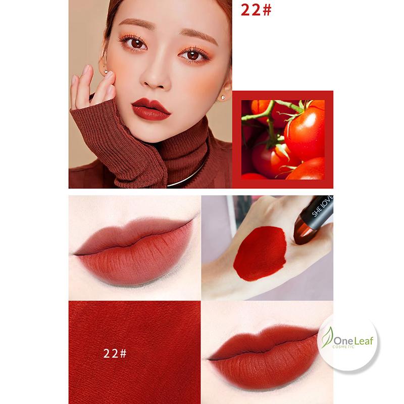 Son kem siêu lì She Loves Matte Lip Gloss Cao Cấp OL061