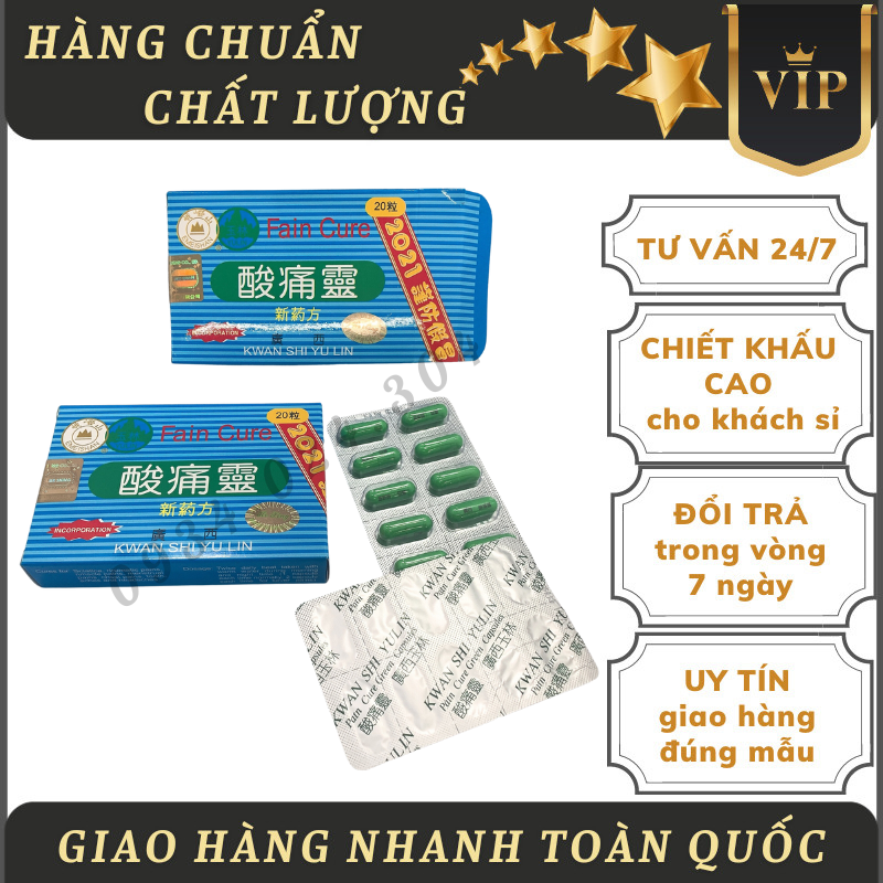 Fain cure kwan shi yulin toan thống linh Đài Loan tem bầu -Hỗ trợ xương khớp  [Nội Ngoại Nhập]