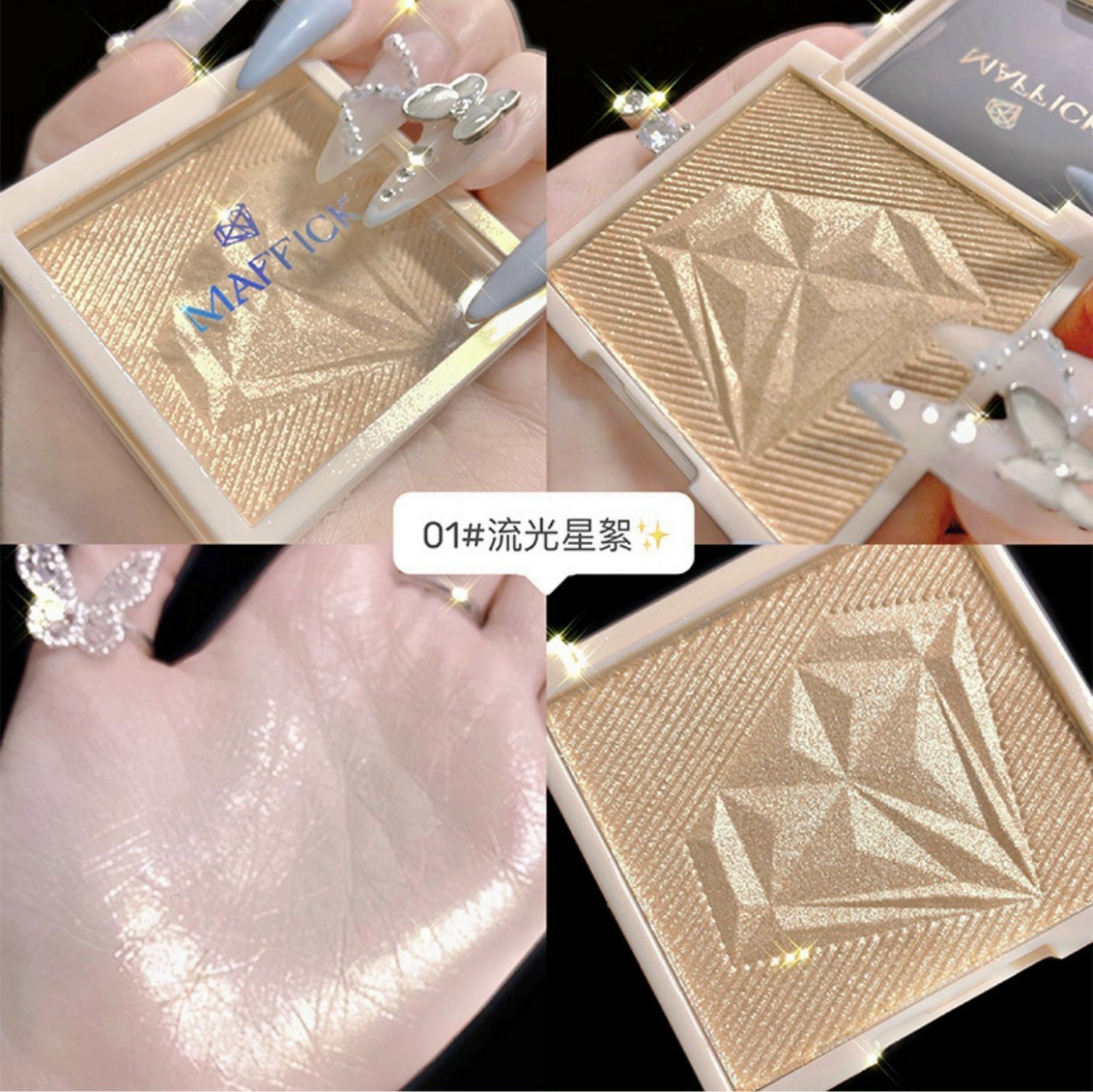 [HCM]Phấn bắt sáng Maffick Kim Cương 3D