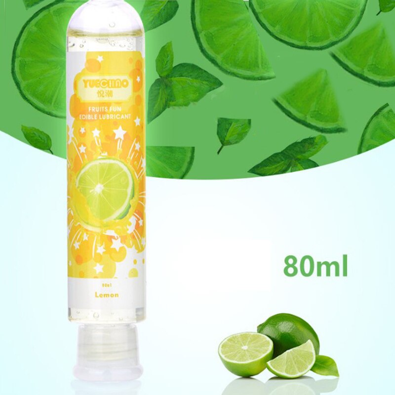 2021 mới 25/60 / 80ML chất bôi trơn gốc nước có thể ăn được từ quả đào / anh đào / quả cam chất bôi trơn dạng gel uống bán chạy nhất ở Châu Âu và Châu Mỹ