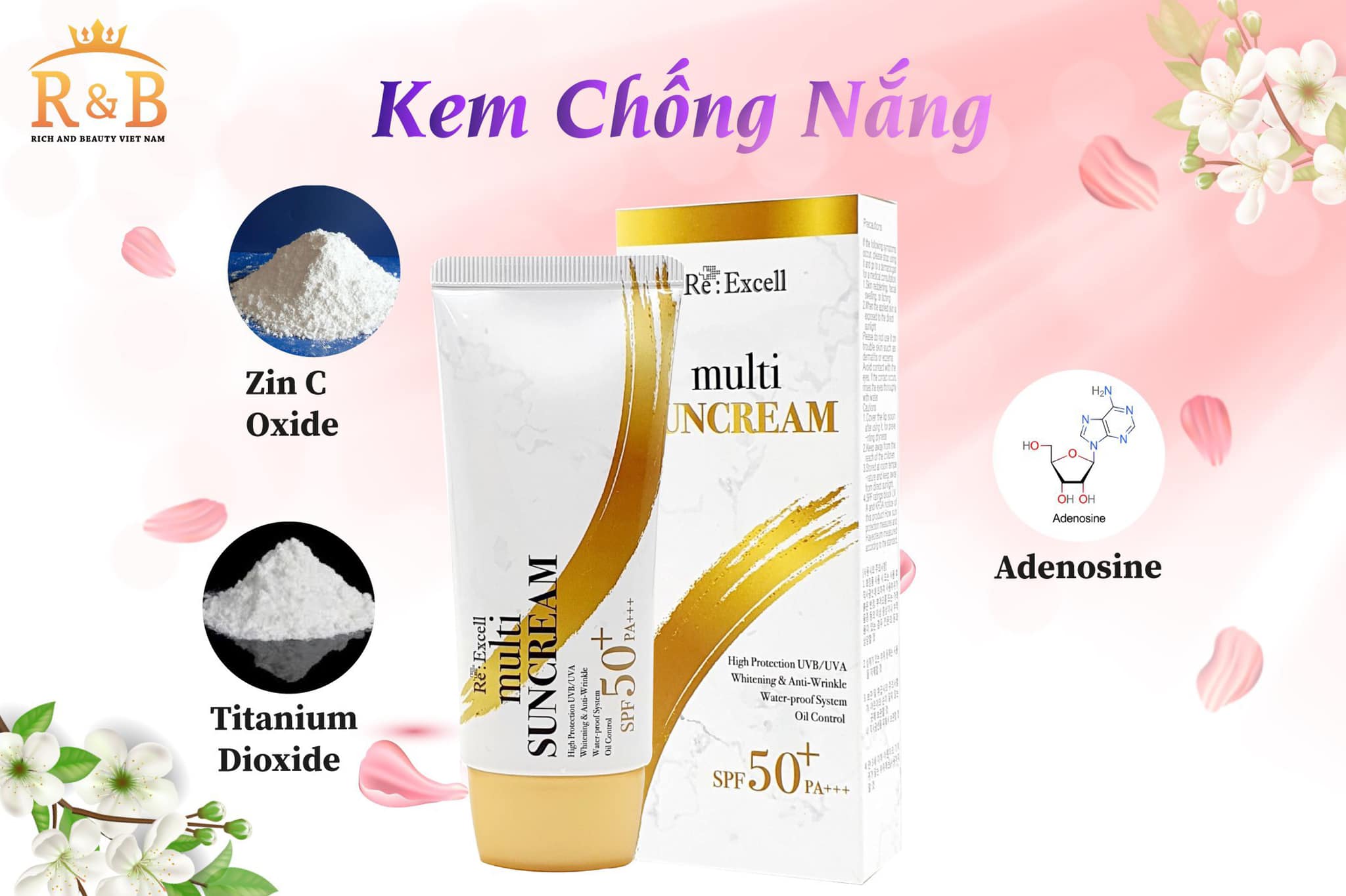 Bộ 3 Sản Phẩm Kem Face + Serum Dưỡng + Kem Chống Nắng Hàng Chính Hãng