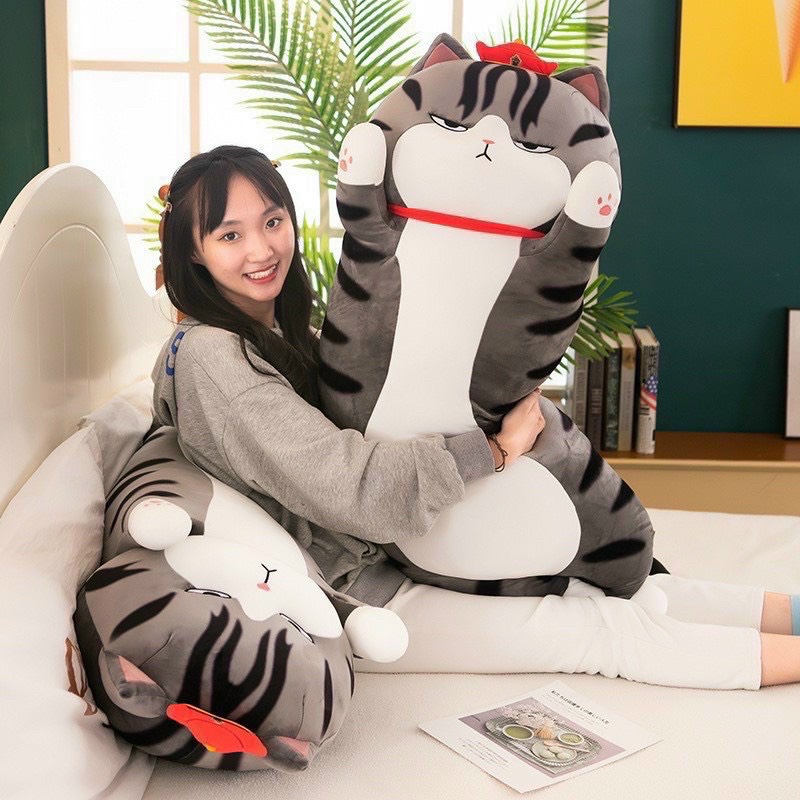 Gấu Bông Mèo Hoàng Thượng thú nhồi bông mèo thần tài