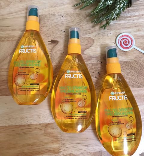 Dầu Dưỡng Tóc Garnier Fructis Nga🇷🇺🇷🇺Dầu Dưỡng Tóc Óng Ả🍓Luxury Store🍓