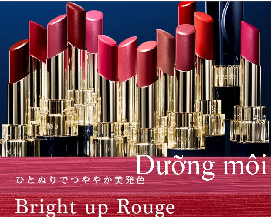 Son Môi Kanebo Media Bright Up Rouge Nội Địa Nhật Son Dưỡng Ẩm Da Và Mịn Mượt Cao Cấp 3.1G