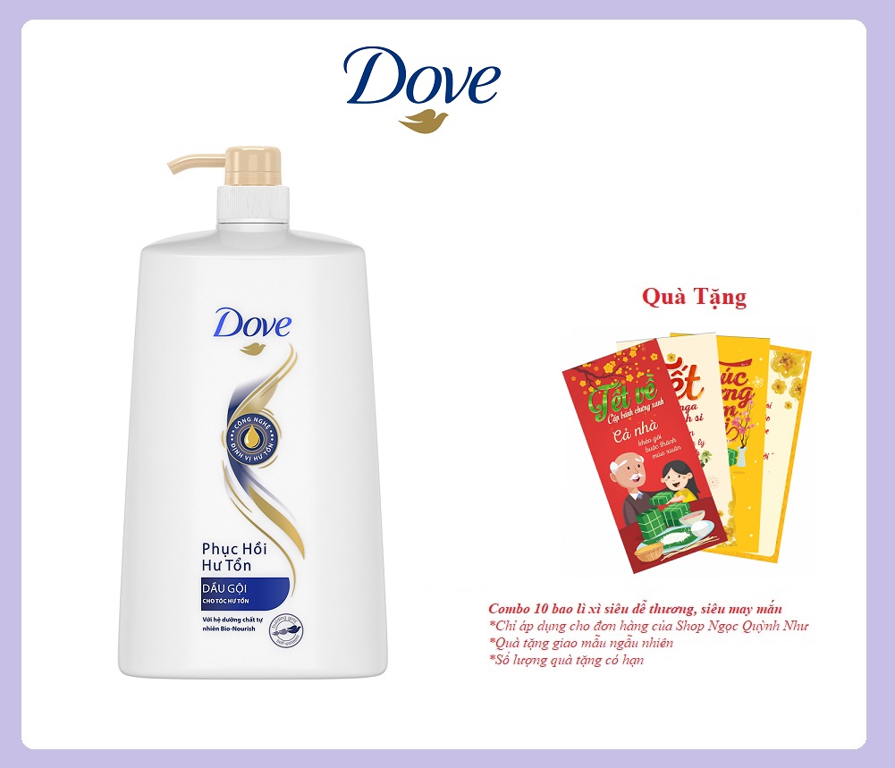 Dầu gội Dove phục hồi hư tổn 1.4kg