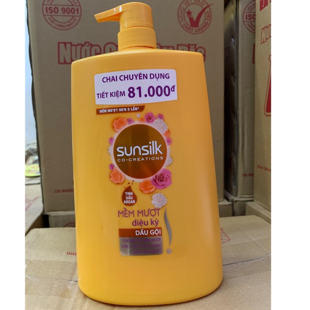 ( Mẫu mới ) Dầu gội Sunsilk mềm mượt diệu kỳ 14kg