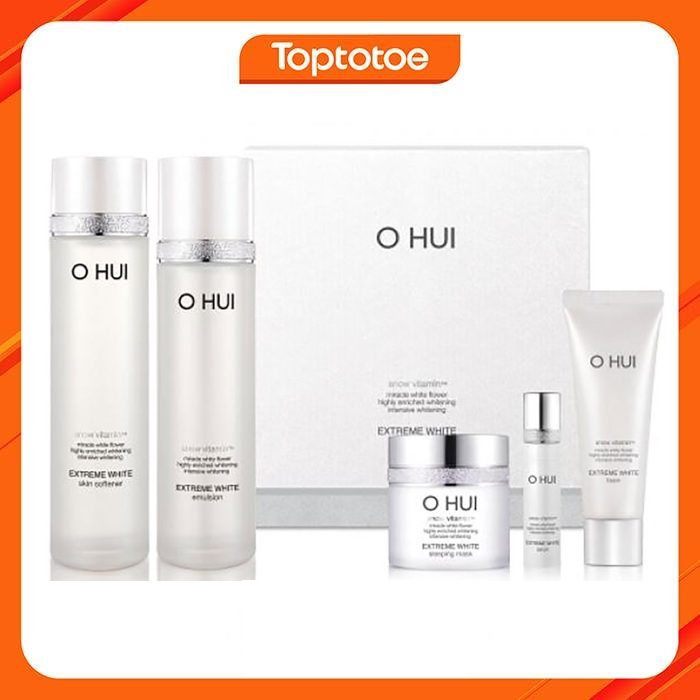 Set Dưỡng Trắng Da 5 Món Ohui White Extreme Mới ( Ohui Extreme White 5pcs GWP Set 90ml)