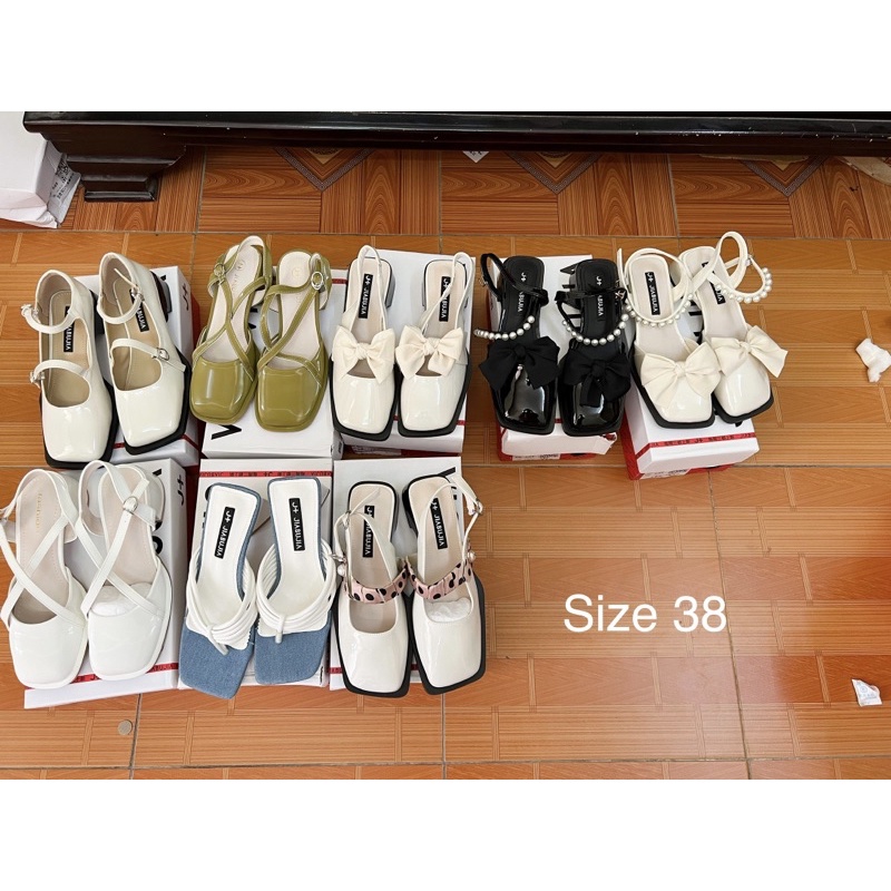 [SIZE 38 ảnh thật-có sẵn] Giày nội địa trung hãng jiabujia