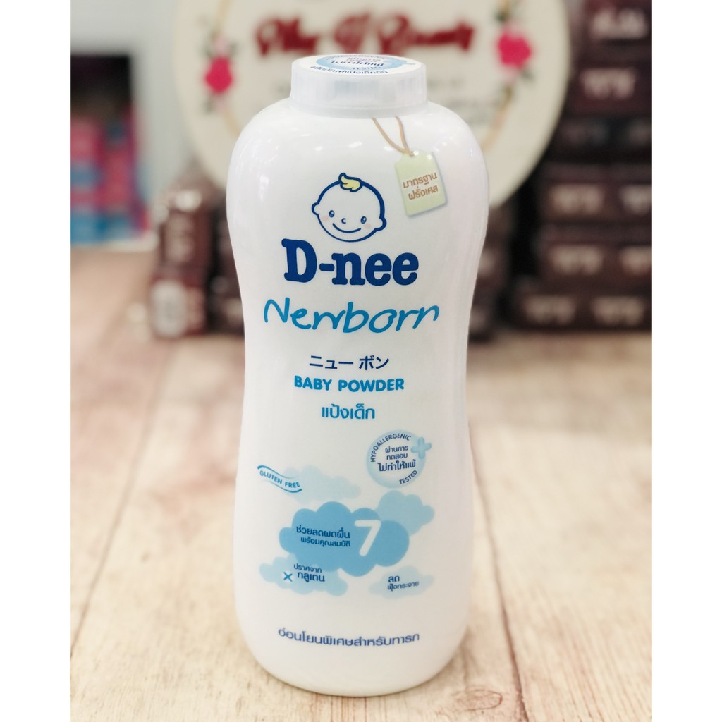 Phấn Rôm Dnee Thái Lan D-nee Baby Powder 380g Thơm Khô Thoáng Dịu Nhẹ Da Bé
