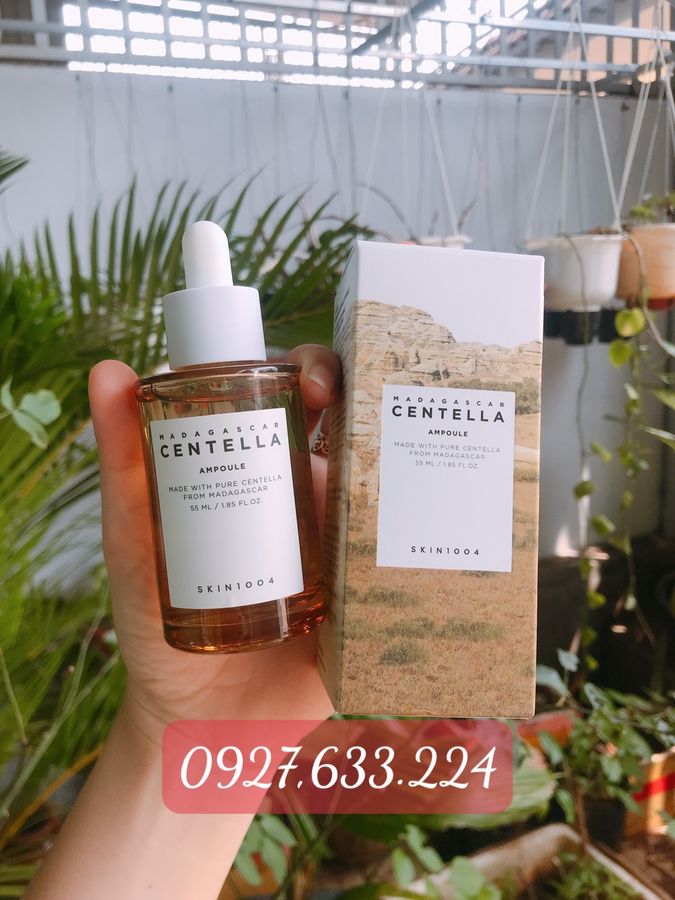 Tinh Chất Rau Má Giảm Mụn Dưỡng Trắng Da Và Phục Hồi Da Skin1004 Madagascar Centella Asiatica Ampoule 100Ml (Mẫu Mới)