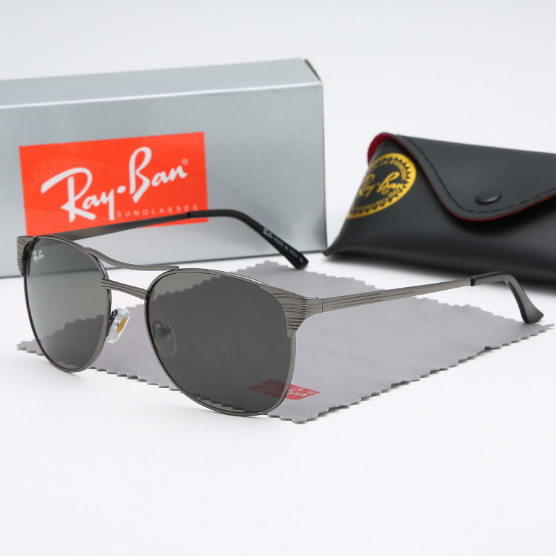 Ray-ban glasses Thời trang RAY BAN nam nữ kính râm gương Vintage hàng không thí điểm kính râm Kính phân cực bán kính râm thể thao rayban sunglasses 3429