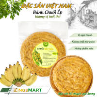 Bánh Chuối Xiêm Ép Dẻo – Thương hiệu BẢY HOÀNG – Đặc Sản Cà Mau – Túi 500gr – Kingsmart