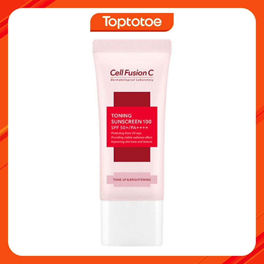 Kem Chống Nắng Nâng Tông Cell Fusion C Toning Sunscreen 100 Spf50+ Pa++++