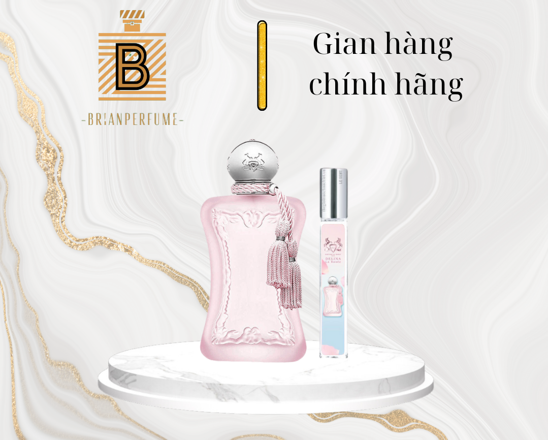 [ CHÍNH HÃNG ] nước hoa chiết 10ml Parfums de Marly Delina La Rosée Dịu dàng Gợi cảm Sang trọng.