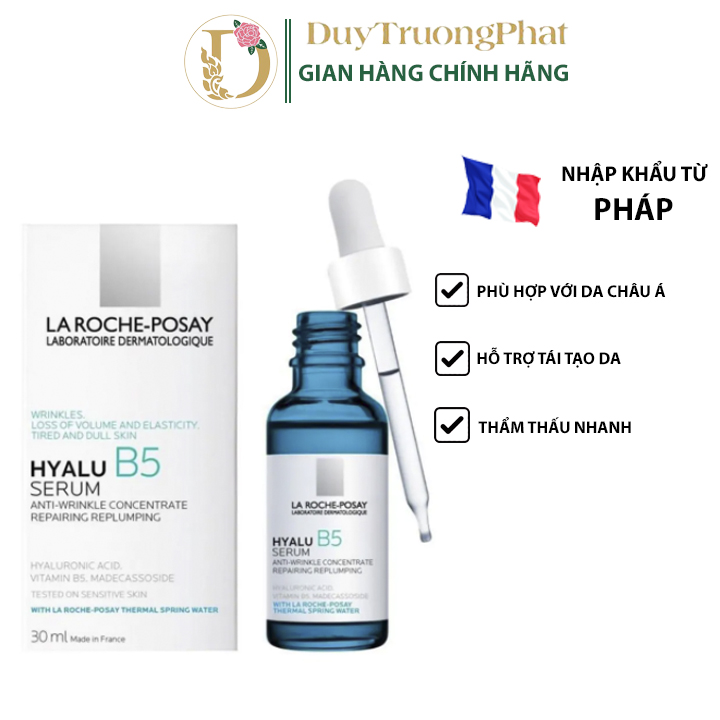 Dưỡng Chất Tái Tạo Da Phục Hồi Da Hư Tổn La Roche - Posay Hyalu B5 Serum 30Ml Tinh Chất Serum Dưỡng Da Chuyên Sâu Chống Lão Hóa Da