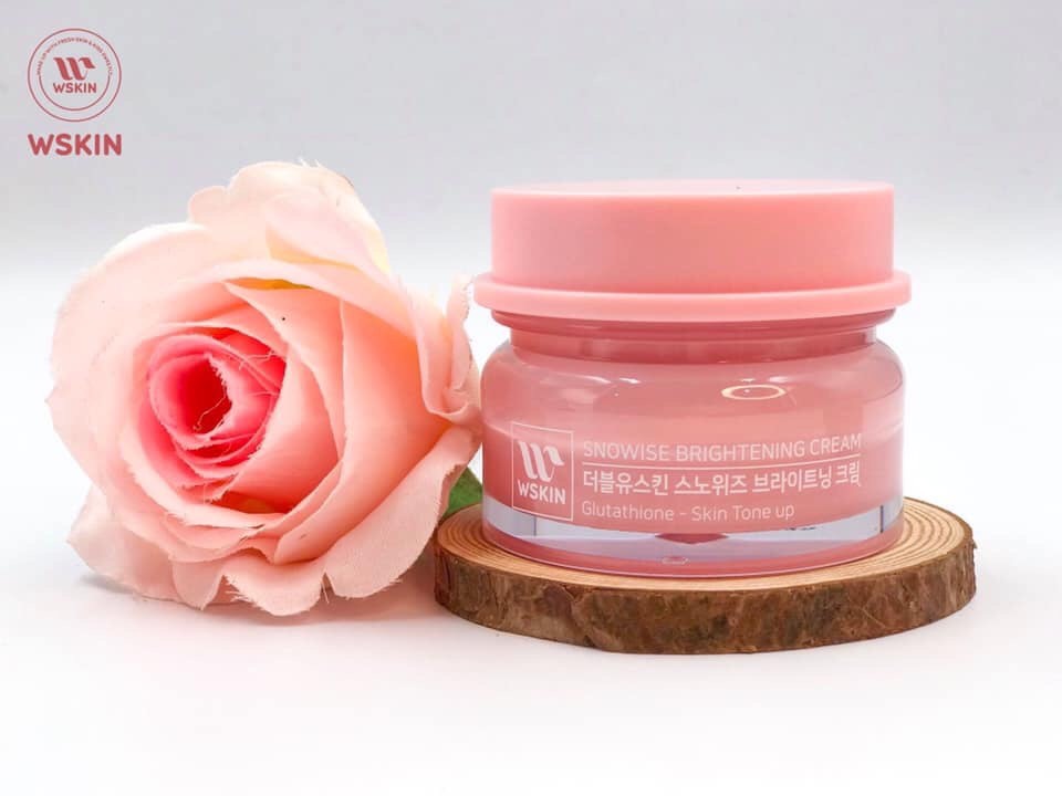 Kem Dưỡng Ngày Và Đêm Trắng Da Ngừa Thâm Nám Bật Tông Wskin Hàn Quốc 50G - Wskin Tone Up Whitening Cream