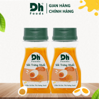 Sốt Trứng Muối Dh Foods 100g - gia vị 22% trứng muối béo ngậy ăn kèm mỳ Ý khoai tây chiên sốt chấm hải sản và đồ nướng