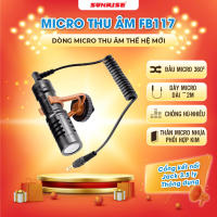 Micro thu âm FB-117 lọc tạp âm thu âm cực tốt Jack 3.5mm dùng cho điện thoại máy ảnh PC - Sunrise