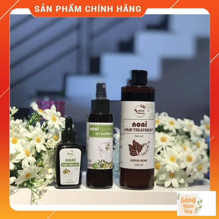 [Hcm]Combo Tinh Chât Dưỡng Tóc Dầu Gội Có Bot Xịt Dưỡng Tóc Từ Trái Nhàu Và Thảo Mộc Tự Nhiên Kích Thích Mọc Tóc Cho Mái Mềm Mượt