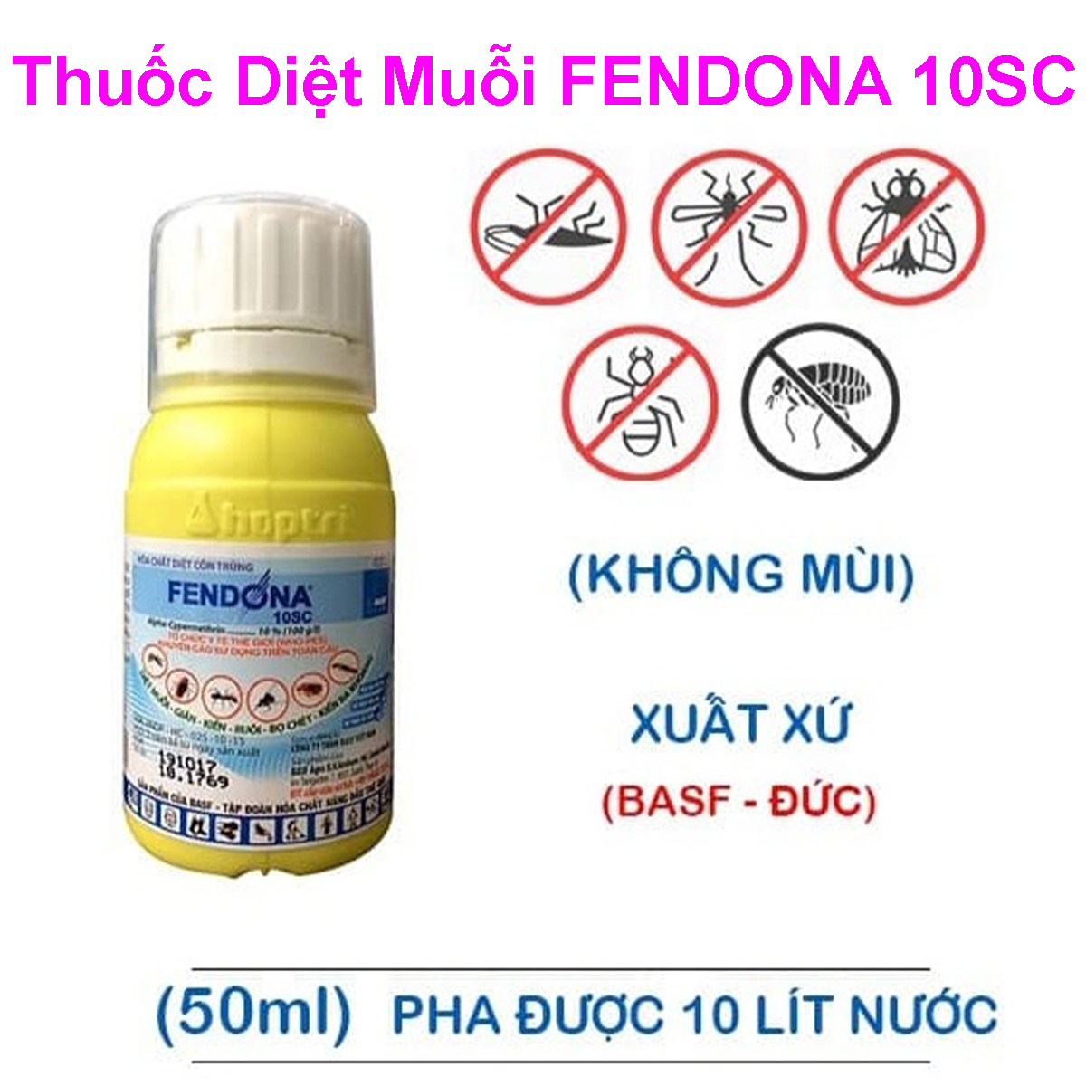 Thuốc Diệt Muỗi Fendona 10SC