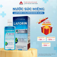[Tháng 9 freeship] Nước súc miệng sát khuẩn LAFORIN chai 500ml  diệt khuẩn tối ưu bảo vệ khoang miệng khỏi nhiễm khuẩn